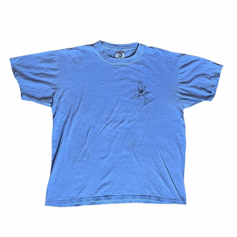 Vintage Yacht Club Tee Massachusetts 2003 Boat Regatta Anvil Authentic Pigment L